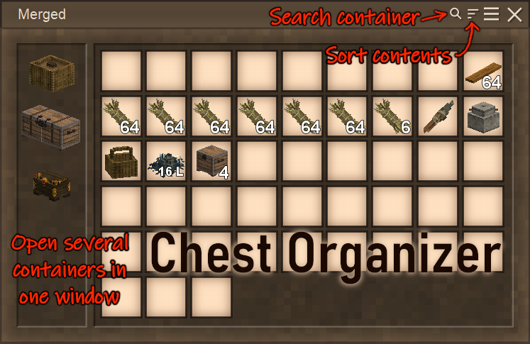 Mod Chest Organizer