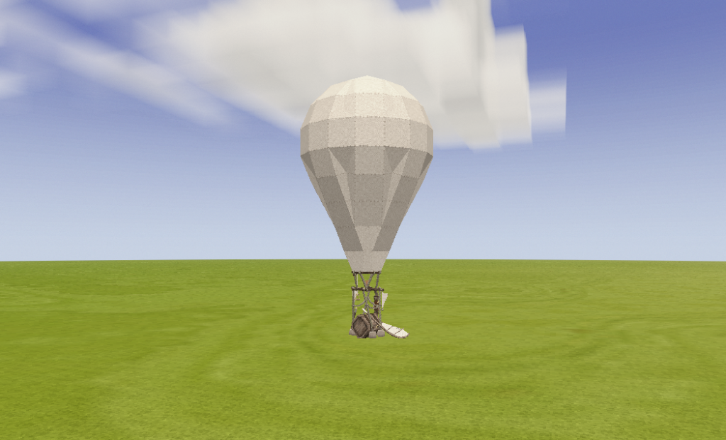 MOD/ AIRSHIP w Vintage Story — jak zbudować i sterować latającym statkiem powietrznym